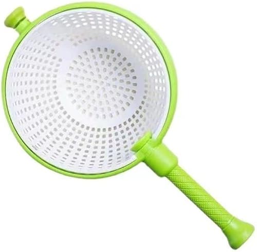 Colander Ensalada Spinner Frutas Ensalada Rotador Cocina Vegetales Lavado Cesta de Drenaje Giratorio Vegetales