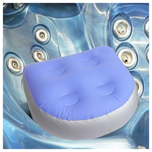 Spa and Hot Tub Booster Seat, Inflatable Waterproof Bathtub Massage Mat Suitable for All spas and hot tubs