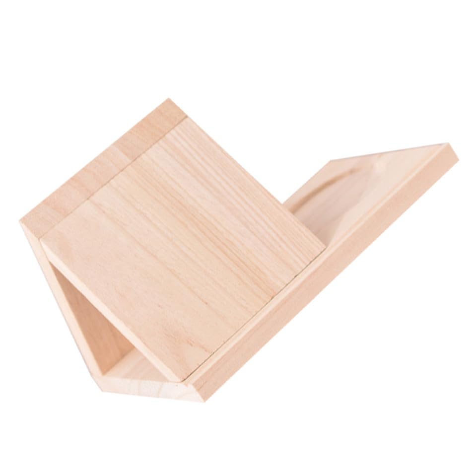 Estantería pequeña de madera Happyyami para organizar lecturas en el salón o la oficina