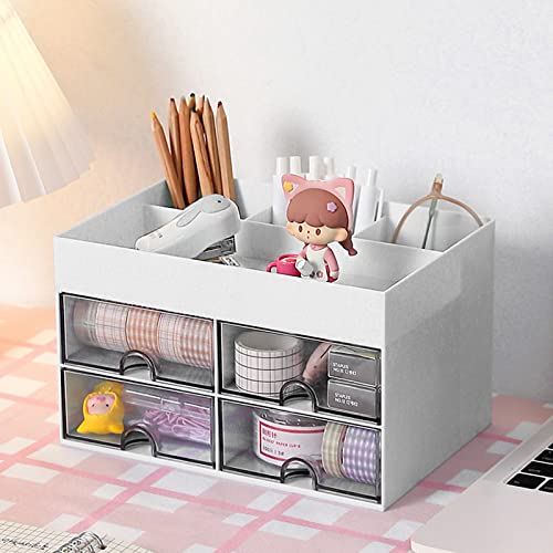 Büro-Schreibtisch-Organizer mit Schublade, Four Drawers Bürobedarf und...