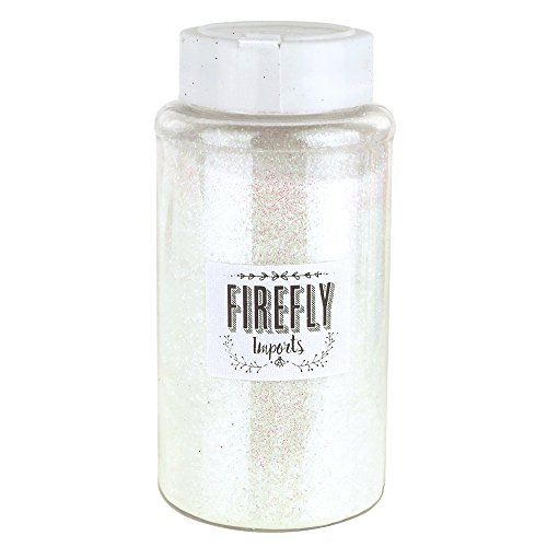 Fine Glitter Arts and Crafts, 1-Pound Bulk (White)
