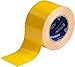 Brady - 104342 ToughStripe Floor Marking Tape - Yellow, Non-Abrasive Tape - 3