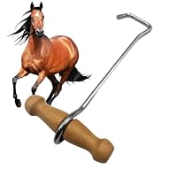 SVCEQZE Boot Hooks Pullers - Wooden Handle Boot Hooks - Long-Lasting Helper with Ergonomic Grip for Hiking Walking Friends Men Family Activities