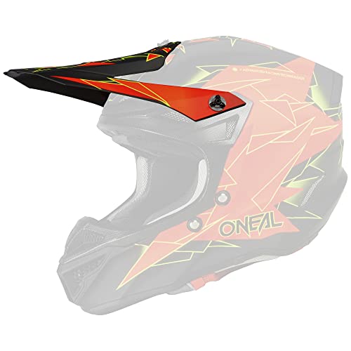Casque Visor 5SRS Polyacrylite Surge V.23 finition haut de gamme noir et rouge