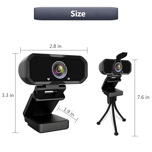 Image of USB-C 1080P Webcam Compatible with Switch 2 / PC - Streaming Camera for Zoom /Teams /Skype, Plug&Play PC /Mac /Laptop