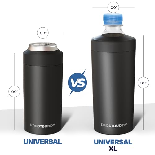 Image of Universal Buddy XL Can Cooler by Frost Buddy - Fits 12-ounce, 16-ounce, 20-ounce, and 24-ounce Cans and Bottles - Keep Your Drinks Refreshingly Chilled for over 12 hours (Shake My Bones)