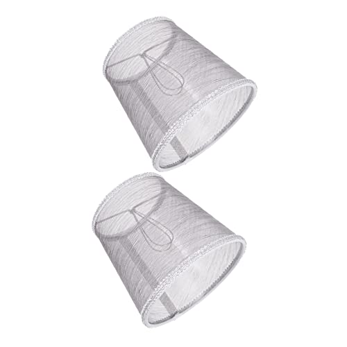 Homoyoyo Lot De 2 Abat-jours Pour Lampadaires En Tissu Composite Creative Light Pour Éclairage De Plafond