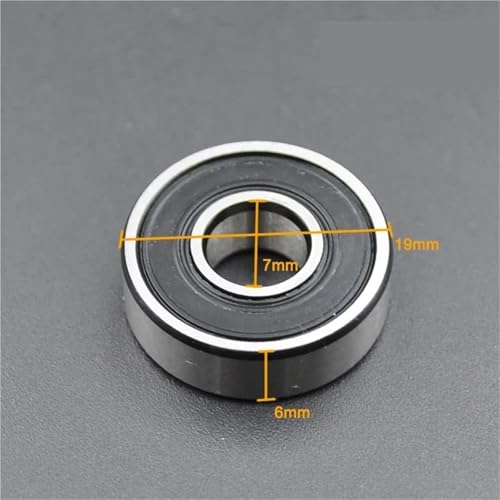 Roulement ABEC 5 607-2RS à double étanchéité pour rotation fluide - 8
