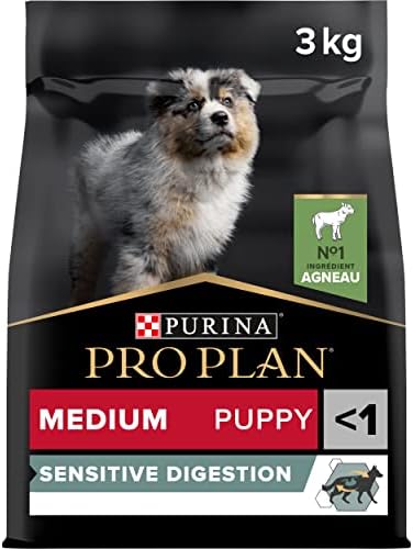 PRO PLAN Optidigest Sensitive Digest Medium Puppy Dry Dog Food Lamb 3 kg