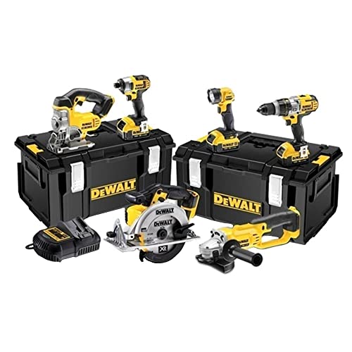 Dewalt DCK694P3 18V 12 tlg. Akku Multi-Set 3 x 5,0Ah Li-Ion incl. Koffer