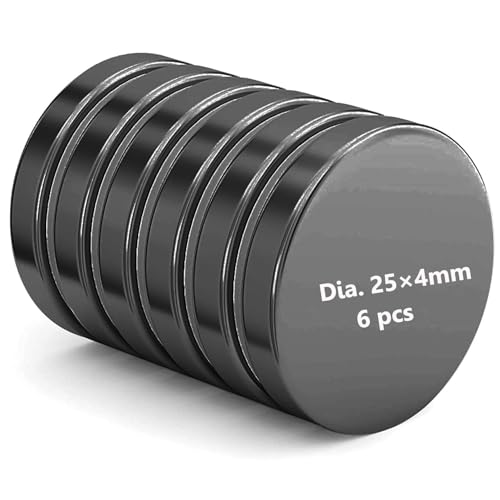 Realth Neodymium Disc Magnets Thick Rare Earth Magnets Round Permanent Magnet for Research Industrial Purposes Educational