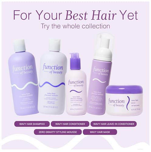 Image of Function of Beauty Wavy Leave In Hair Conditioner - Anti-Frizz, 1-Pack