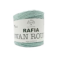 Rafia Naturale 100% Ecologica | 250g - 265 Metri | Piatta | Per Borse E Cappelli Fatti A Mano - Foto 3