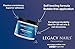 Legacy Nails Professional WHITE ACRYLIC POWDER - 113g / 4oz. - High-Quality, Fast-Drying Formula for Nail Extensions, Sculpting & Overlays, Salon-Grade, Long-Lasting Finish