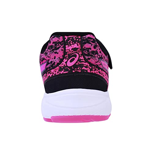 Tênis Asics Fantasy 4 PS Infantil Preto/Pink Feminino (26)