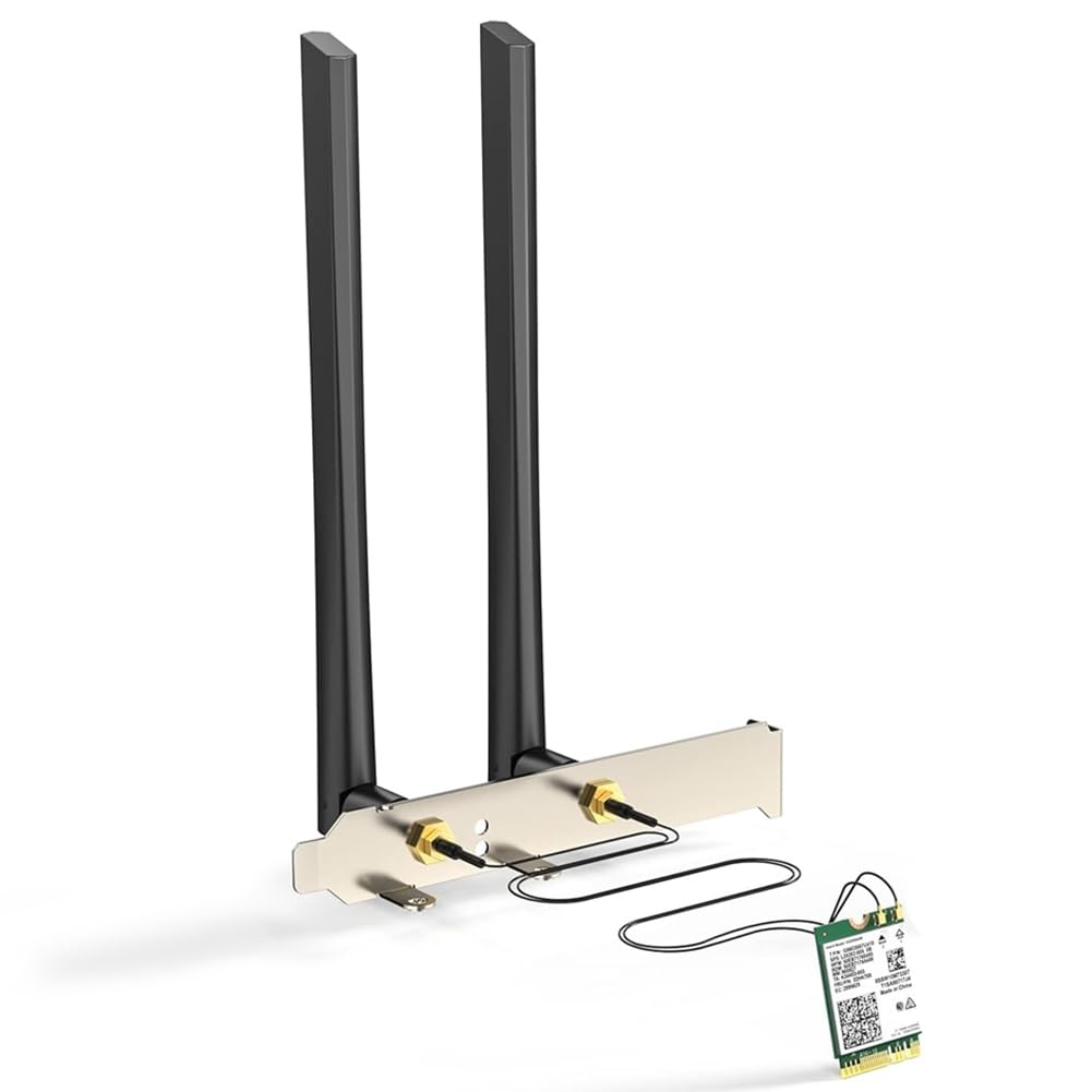 Scheda Wireless WiFi 6E AX210 NGW NGFF M2 Modulo WiFi 6E per Laptop Bluetooth 5.3 per PC Portatili per 10 11