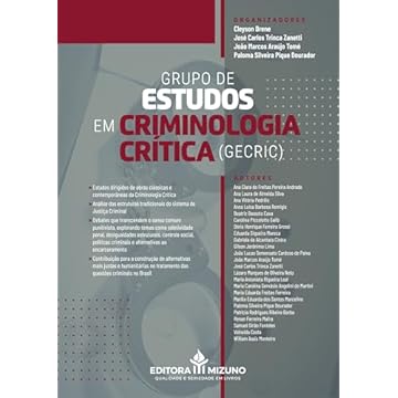 Capa do livro Grupo de Estudos em Criminologia Crítica (GECRIC)