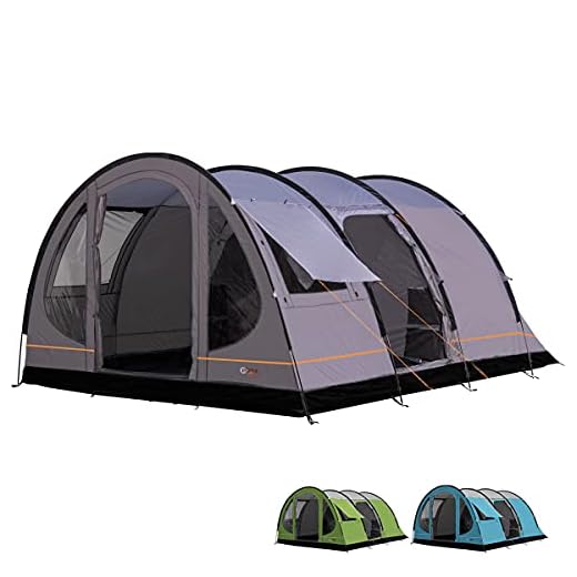 Unbekannt - Portal Gamma 5-5 Tienda de campaña Persona túnel, Inferior Cosido, 4000mm, 450x300x200cm, 14,5kg