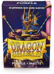 Dragon Shield ART11109 Japanese Size Sleeves 60pk, Matte Purple - 4