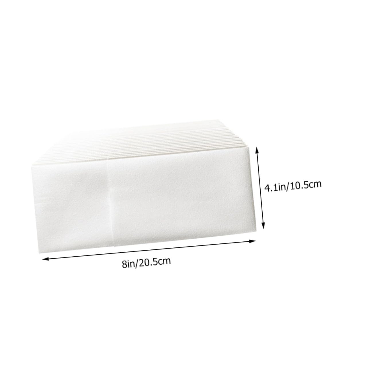 Yardwe Servilletas Desechables sin Polvo 50 Piezas 40x40 Cm Tamaño Grande Papel Grueso para Cenas Fiestas Restaurante Eventos Hogar