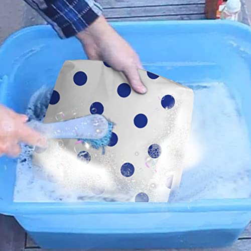 TrustBasket UV Stabilized Long Life Premium colorful Dotted Grow bag for Balcony & Terrace Gardening - 10 Qty (20*20*35cms)| Home Gardening Plant Container Bag for Leafy Vegetable and Flower Plants