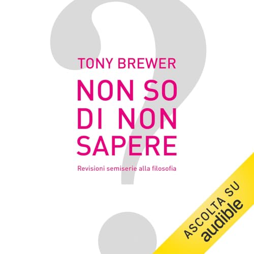 Diseño de la portada del título Non so di non sapere