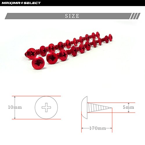 MAXIMASELECT アルミカウルビス M5 20個セット 外装 ドレス