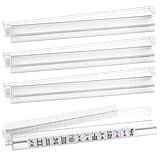 オールインワンタイルラック&プッシャー、クリアアクリル麻雀コンボ、モダンアメリカン麻雀タイル4個セット(透明)