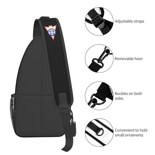 Bolso cruzado impermeable negro pequeño para hombre miniatura 6
