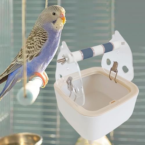 Perchoir toilette perroquet support de jeu acrylique lavable