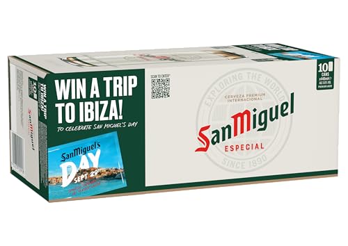 San Miguel Especial Premium Lager Beer 10 x 440ml cans