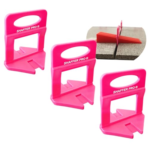 Cale autonivelant pour carrelage SHAFFER PRO 1000 croisillons de nivellement carrelage 1,5mm outil niveleur du carreleur systeme de nivellement à pince