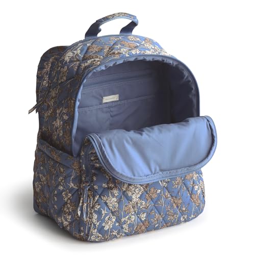 Vera Bradley Women's Bancroft Backpack-Performance Twill, Larkspur Delphinum, One Size4