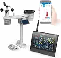 Bresser Stazione Meteo Wireless Con Sensore Solare 7-in-1 - Monitora Tempo Reale Con WLAN E App - Foto 2