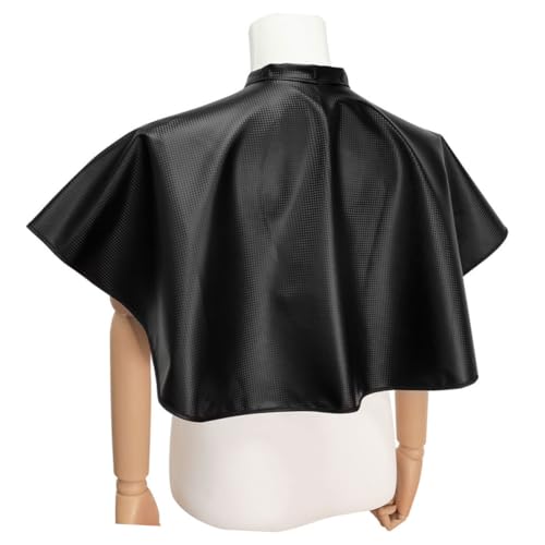 Capa negra impermeable desechable para tintura de cabello 2 unidades miniatura 4