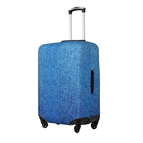 Travel Luggage Cover Denim BlueSuitcase Cover, Suitcase Protector for 18-32 In Large2