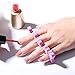 120pcs Toe Separators for Pedicure - Sponge Toe Separator for Nail Polish Party Nail Art Painting Toenails, 4 Funny Colors - Comfy and Soft