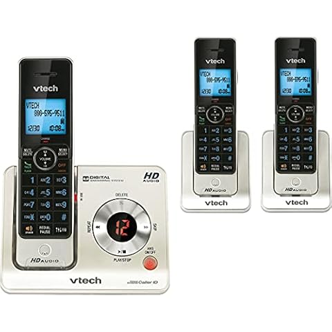 VTech LS6425-3 DECT 6.0 Teléfono inalámbrico con Sistema de Respuesta y Identificación Cover