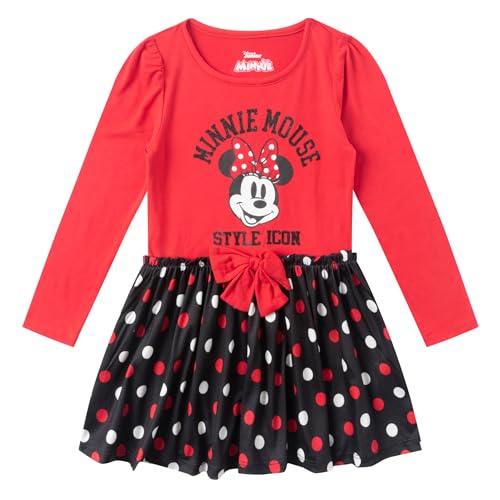 Disney Minnie Mouse Girls 2 Pack Dresses for Toddlers and Big Kids2
