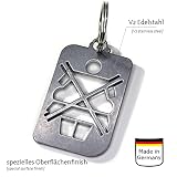 DUB SPENCER fat chicks Schlüsselanhänger aus Edelstahl geiler dicker Brummer Moppelchen Anhänger