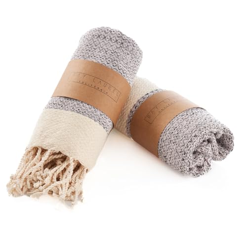BAY LAUREL Turkish Hand Towel – Pack of 2 |