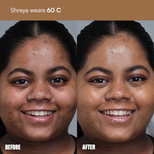 Image of FAE Beauty Face Card 4-in-1 Super Serum Skin Tint | Hydrates, Primes, Provides Coverage & Protects with SPF | Lightweight, Dewy Finish | 30 Shades for Indian Skin Tones | Shade - 60C - Cool