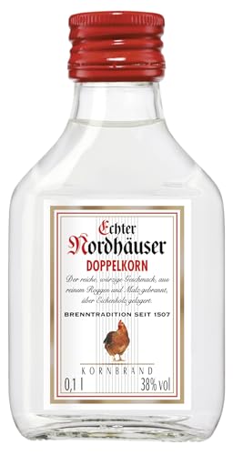 Echter Nordhäuser Doppelkorn mit 38 % vol. Alkohol (12 x 0,1L)
