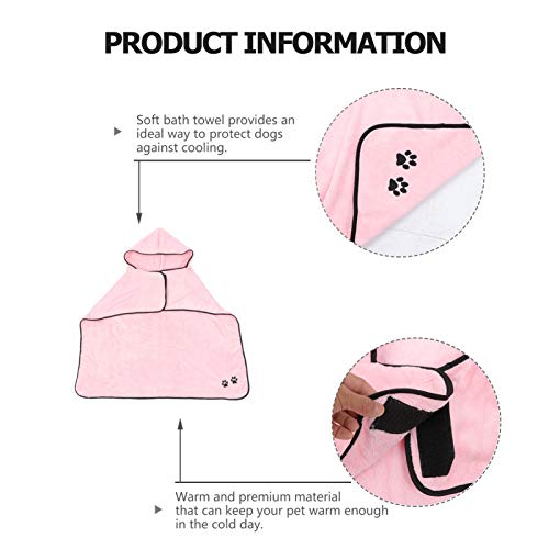 POPETPOP Telo da Bagno per Animali in Pile di