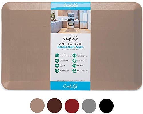 ComfiLife Anti Fatigue Floor Mat – 3/4 Inch Thick Perfect Kitchen Mat, Standing