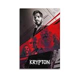 DGYKJTYDW Poster décoratif sur toile Krypton - Impression d'art moderne pour chambre à coucher - 50 x 75 cm