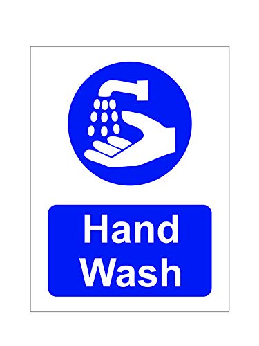 999Store office supplies sunboard Hand wash sticker signage Sign Board Blue 1 20X15 Cm (B07GZVF3HK) Amazon Price History, Amazon Price Tracker