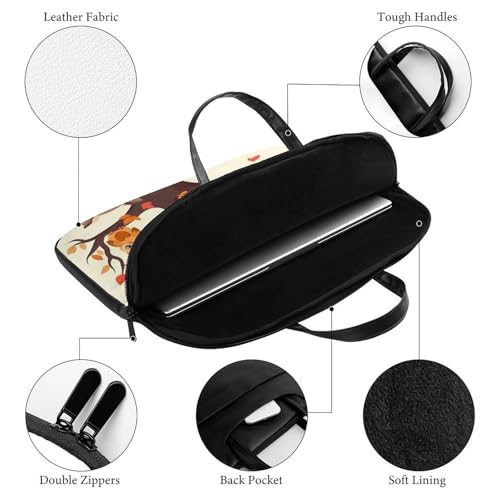 Bolso para portátil 15.6'' impermeable de cuero miniatura 4