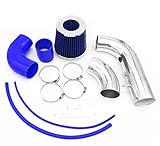 EMUNA COMPATIBLE PERFORMANCE AIR INTAKE SYSTEM KIT FOR 2002-2005 Chevy Cavalier Ecotec 2.2L L4 Engine/2002-2005 Pontiac Sunfire Ecotec 2.2L L4 Engine (BLUE)