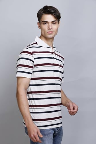 Image of GODFREY Half Polo T Shirt for Men with Pocket